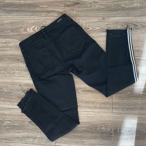 Just Black-Black Jean w/ Double Side White Stripe - Picture 4 of 10